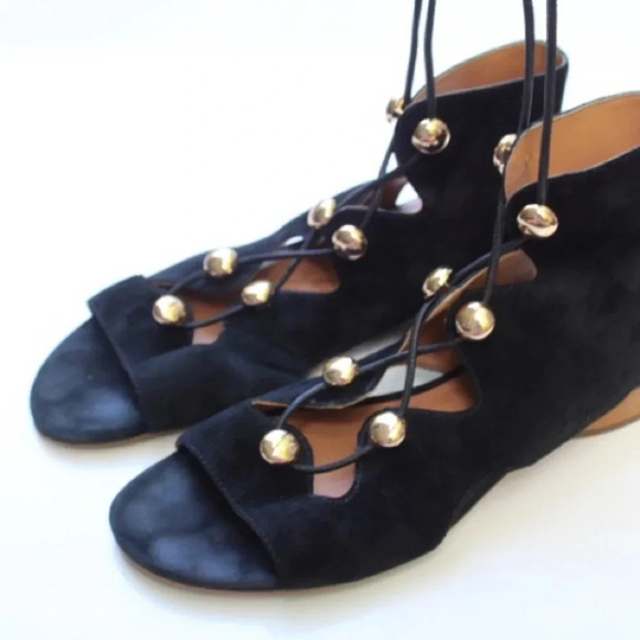 Rebecca Minkoff laced up sandals - Picture 8 of 10